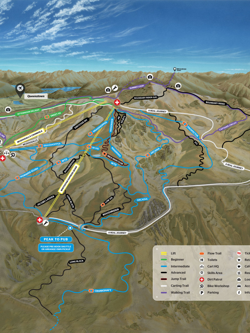 Cardrona Trail Map 1